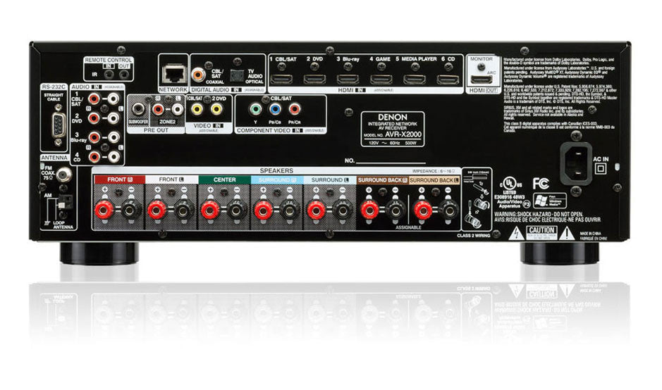 AVR-X2000 | Denon In-Command Dev AVR-X2000 | Denon In-Command Dev